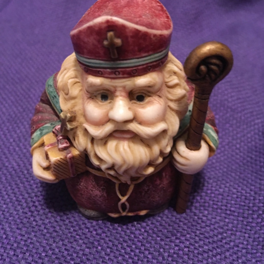 Harmony Kingdom Santa Box with Box and Paperwork!